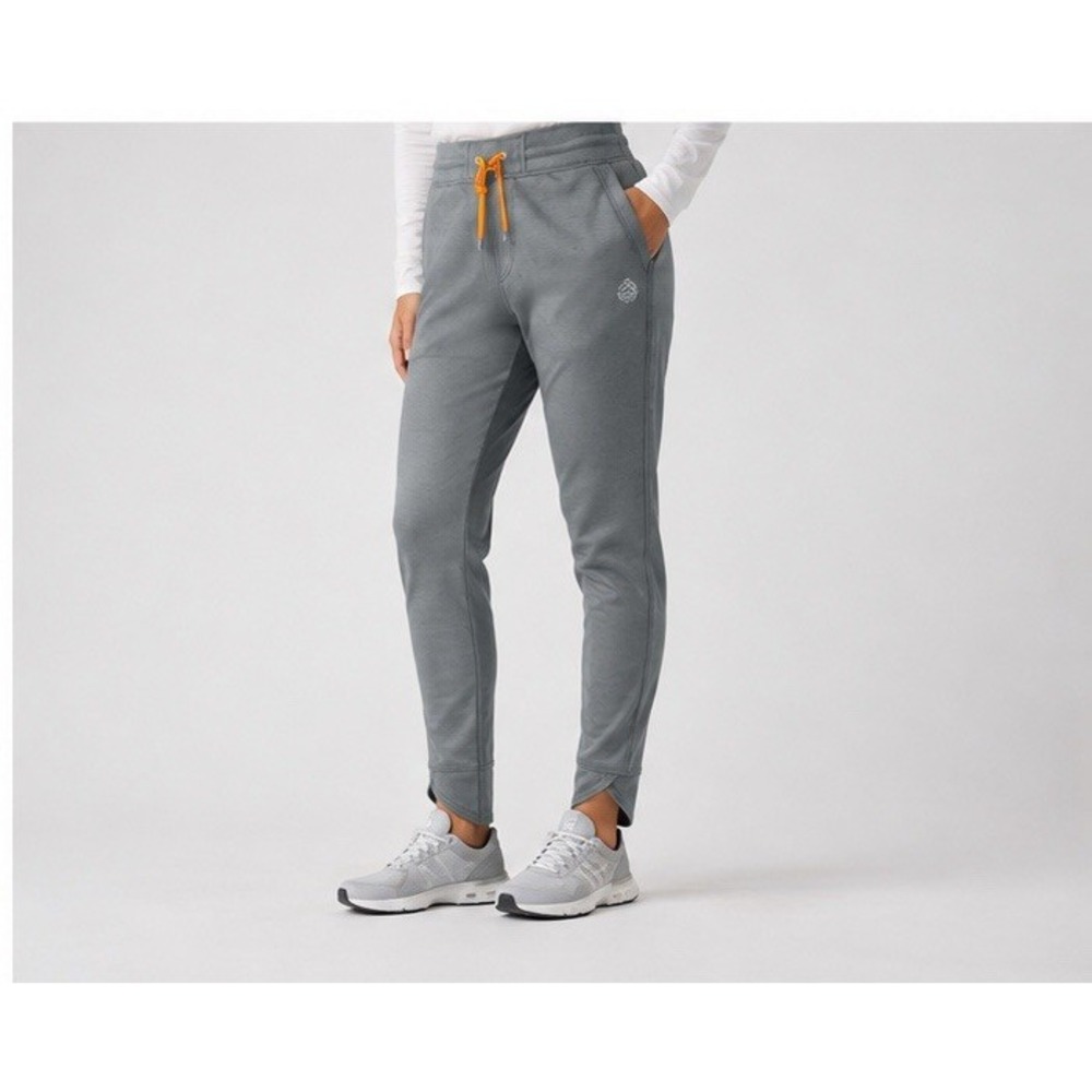 Stio Gannett Peak Fleece Sweatpants Pants Womens L Tap Shoe Grey Hiking Joggers